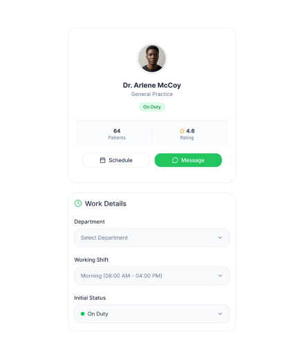 MediCare Screen 2